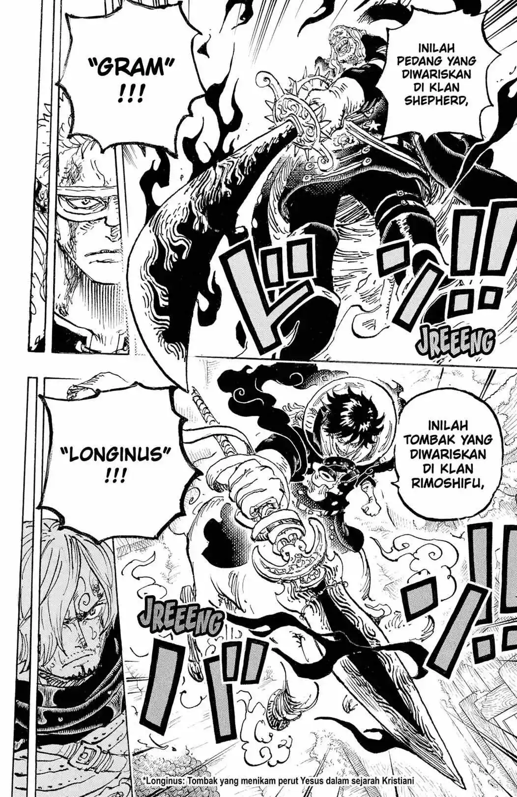 One Piece berwarna 1188 1189 1190 bahasa indonesia